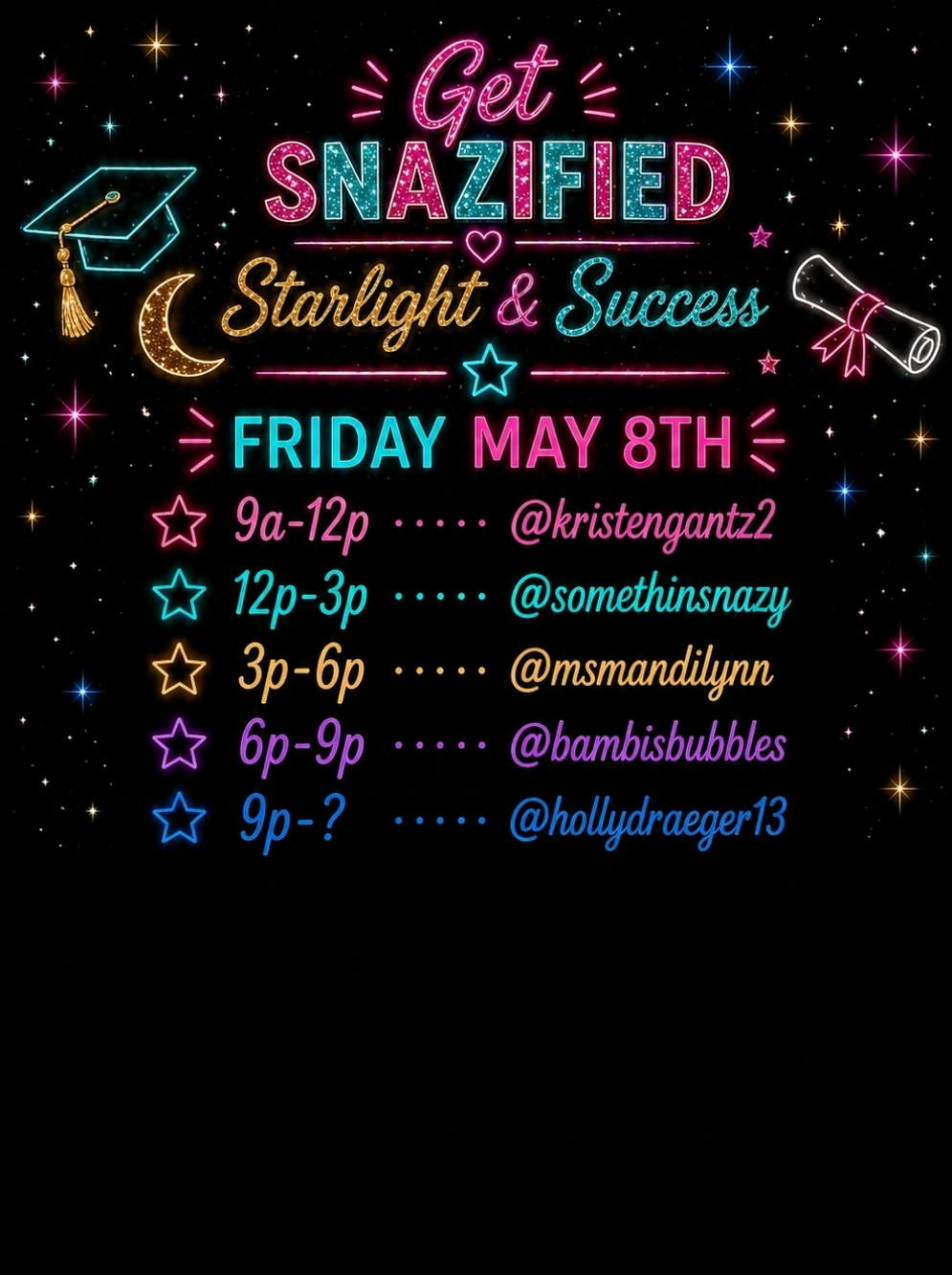 5/8 Get Snazified!  Starlight & Success Friday Share Show Train - Picture 2 of 7
